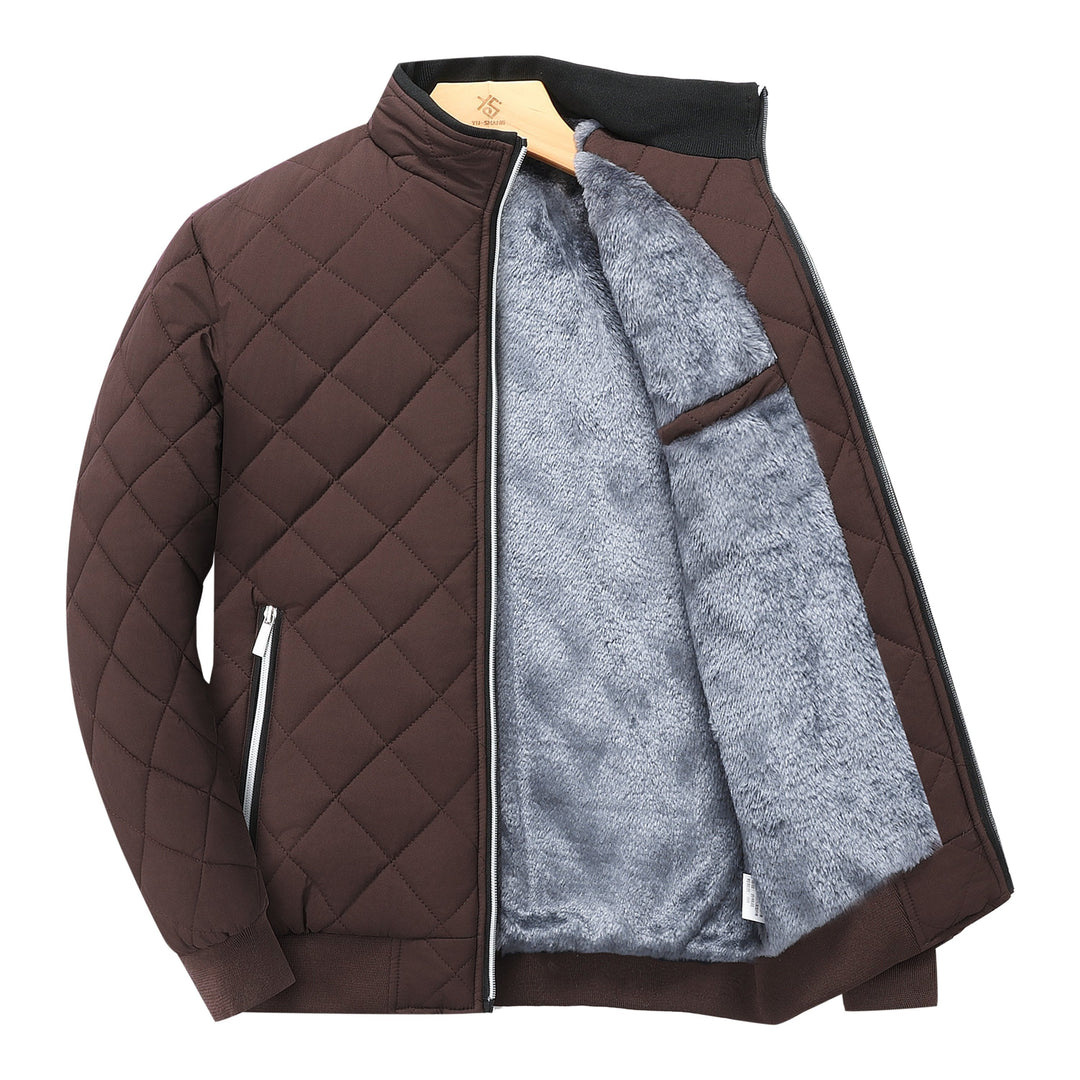 Callum | Men's Quilted Bomber Jacket