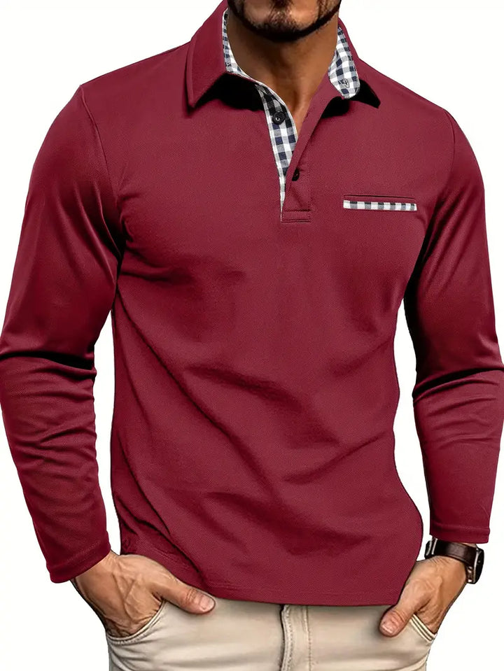 Dorian | Long-Sleeved Polo Shirt
