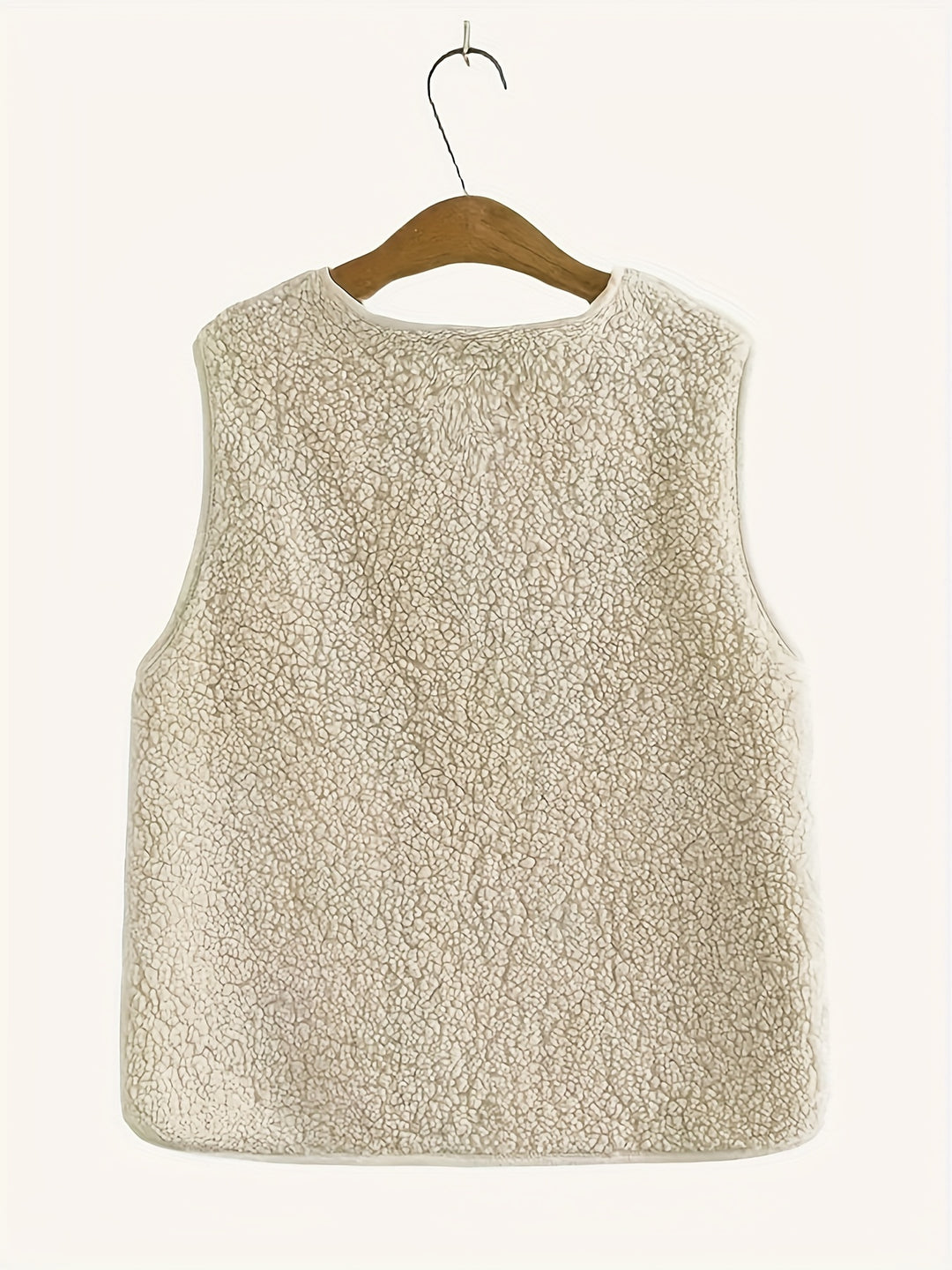 Elara | Women's Plush Zip-Up Vest