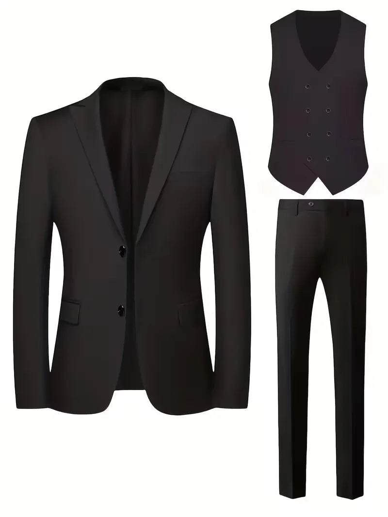 Theodore | Men's Slim-Fit Three-Piece Suit
