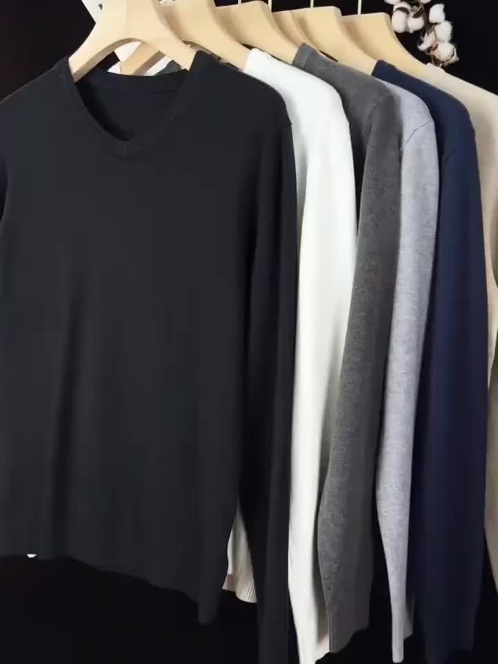 Adrian | Men’s V-Neck Knit Jumper