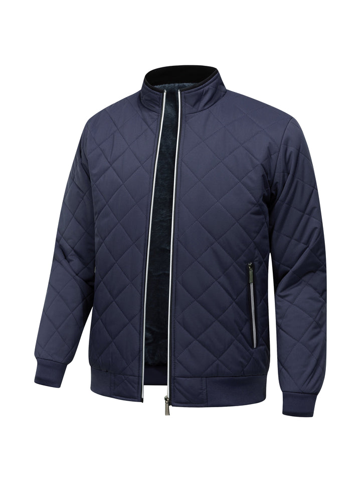Callum | Men's Quilted Bomber Jacket