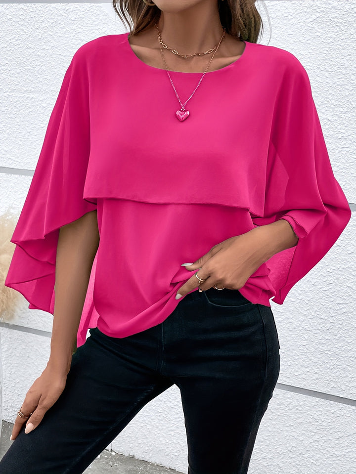 Selina | Asymmetrical Overlay Top