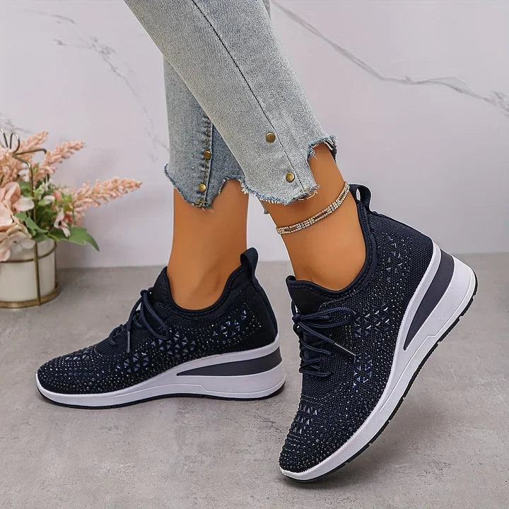 Amara | Women's Sparkle Comfort Sneakers