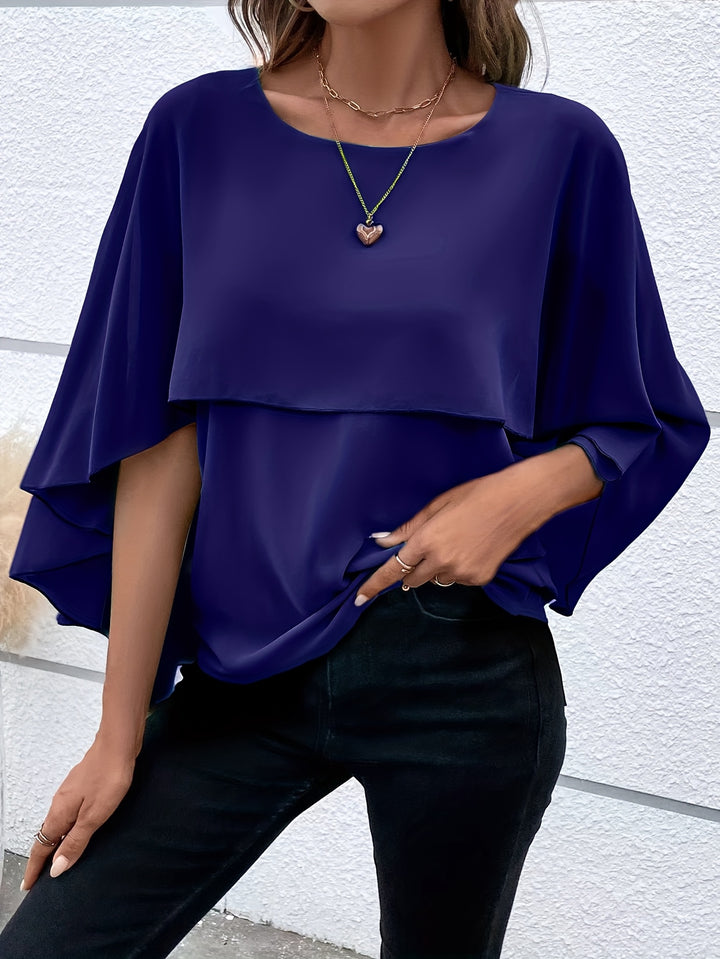 Selina | Asymmetrical Overlay Top
