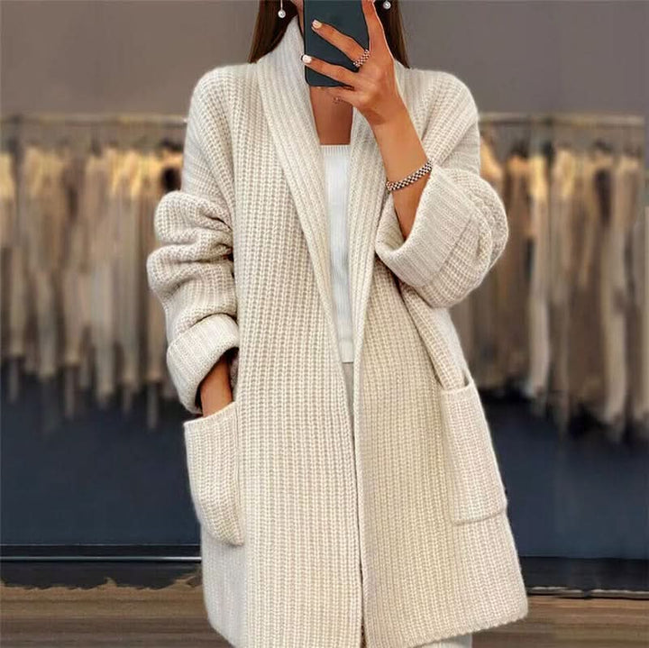 Briar | Oversized Open-Front Knit Cardigan