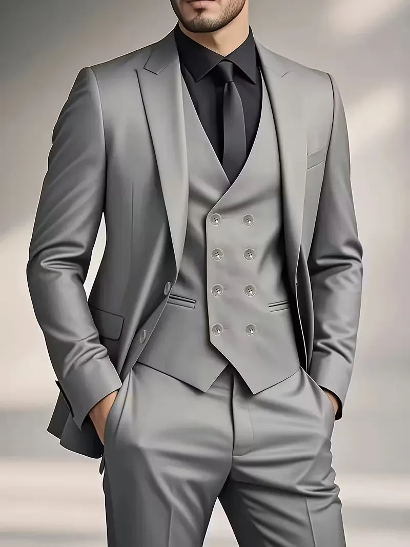 Theodore | Men's Slim-Fit Three-Piece Suit