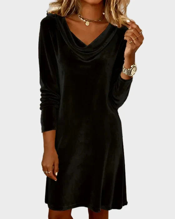 Frosina | Women's Velvet Mini Dress