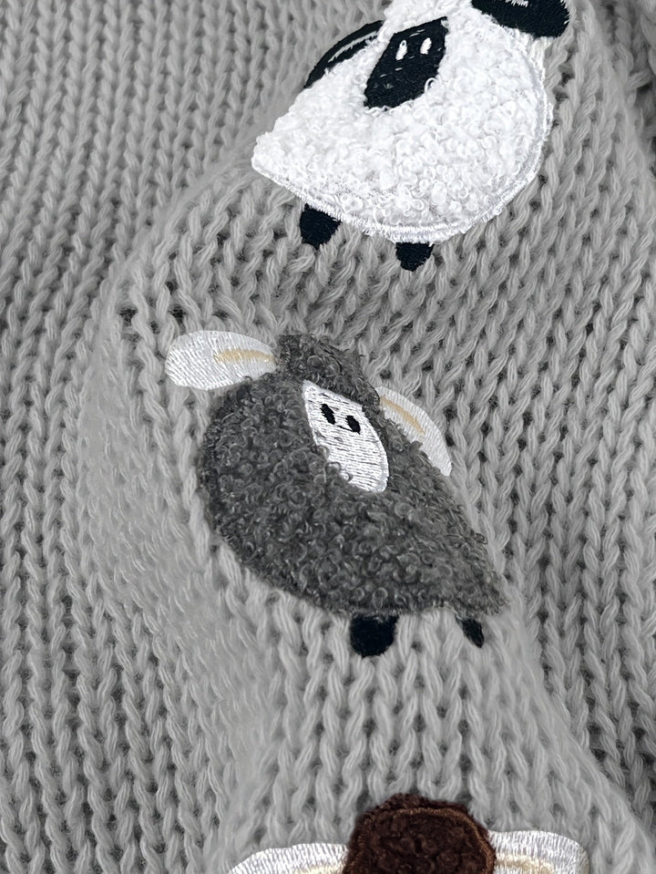 Cloverine | Women's Hooded Cardigan Chunky Knit