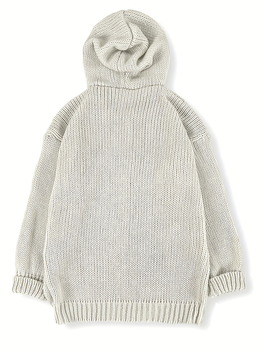 Cloverine | Women's Hooded Cardigan Chunky Knit