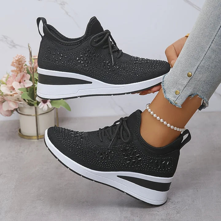 Amara | Women's Sparkle Comfort Sneakers