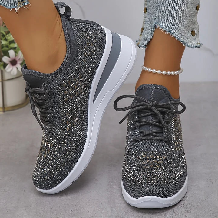 Amara | Women's Sparkle Comfort Sneakers