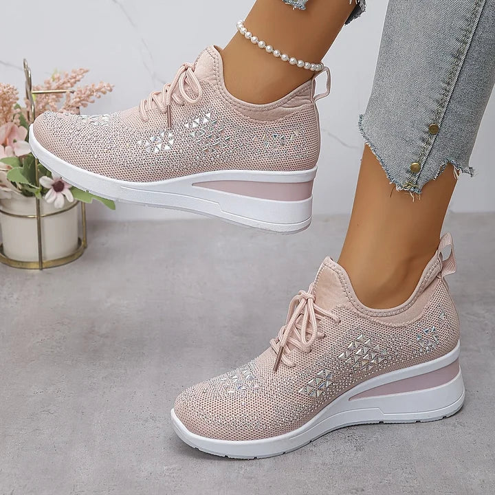 Amara | Women's Sparkle Comfort Sneakers