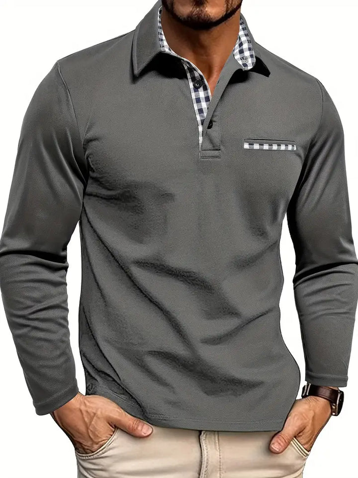Dorian | Long-Sleeved Polo Shirt