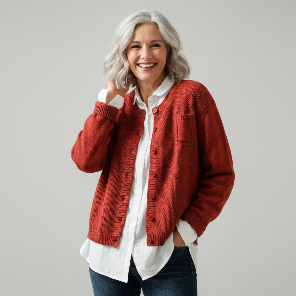 Margot | Women's Button-Up Knit Cardigan