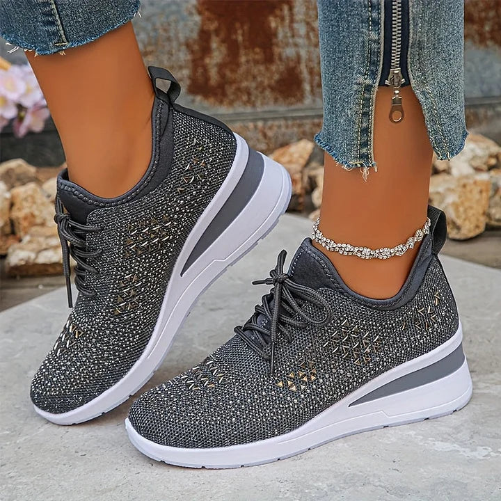 Amara | Women's Sparkle Comfort Sneakers