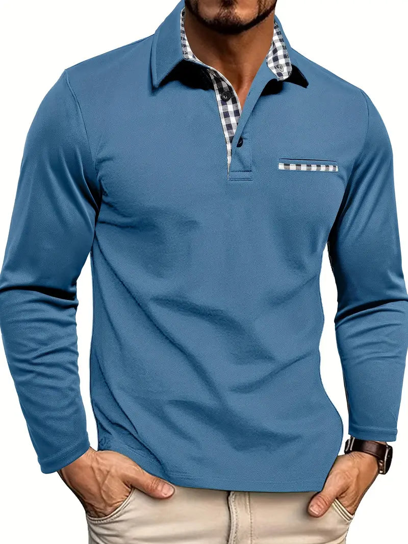Dorian | Long-Sleeved Polo Shirt