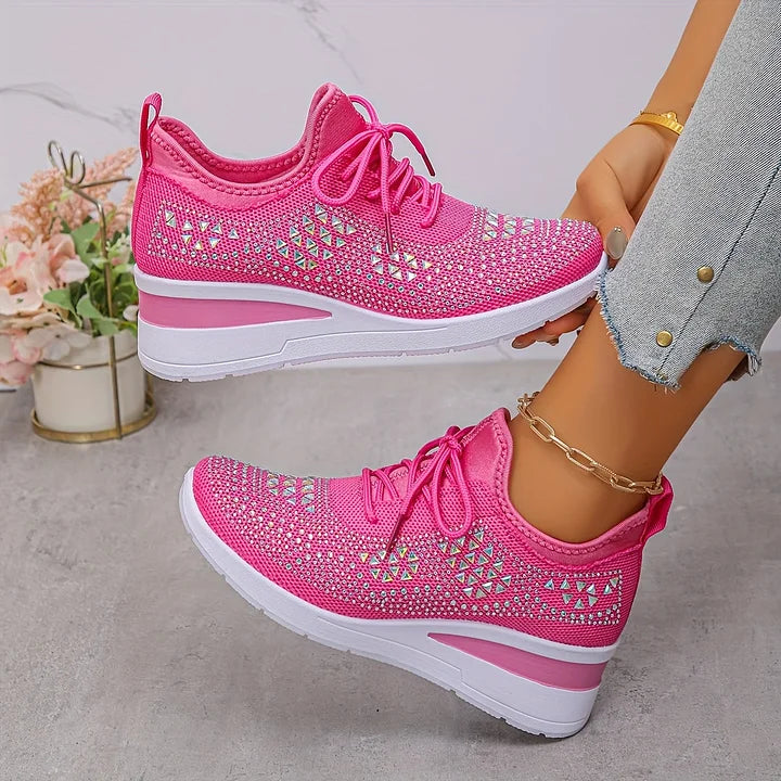 Amara | Women's Sparkle Comfort Sneakers