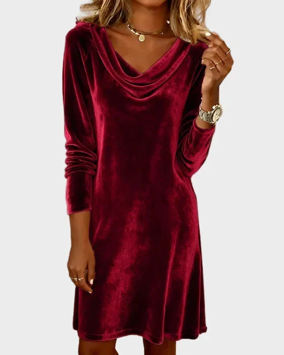 Frosina | Women's Velvet Mini Dress