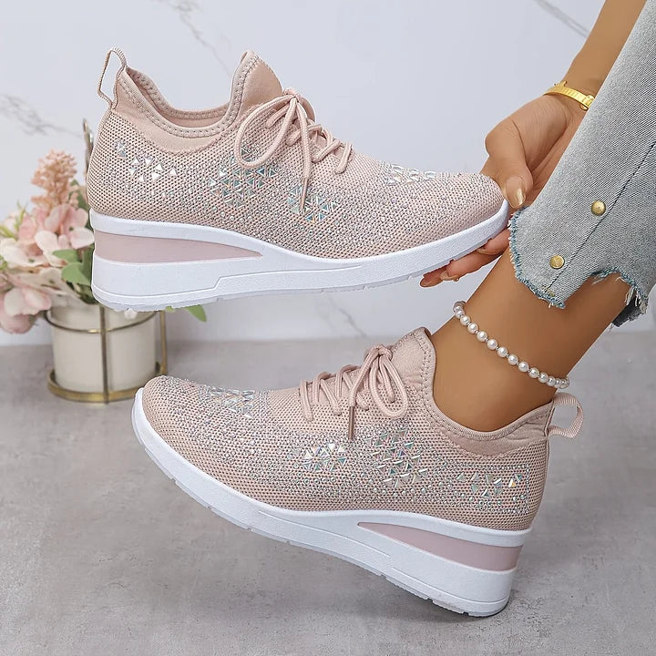 Amara | Women's Sparkle Comfort Sneakers