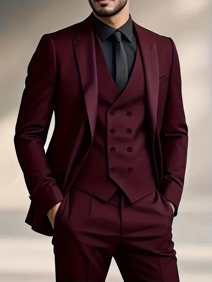Theodore | Men's Slim-Fit Three-Piece Suit
