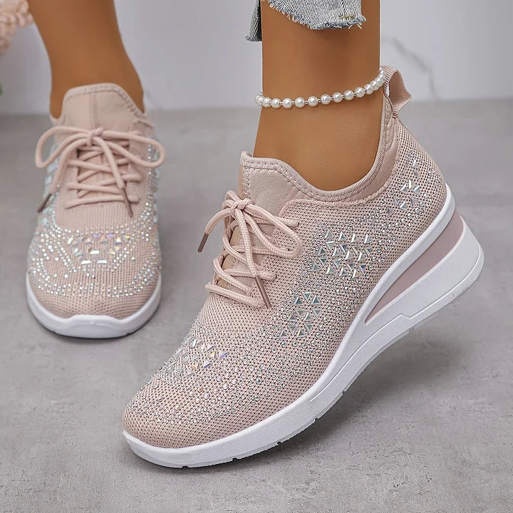 Amara | Women's Sparkle Comfort Sneakers
