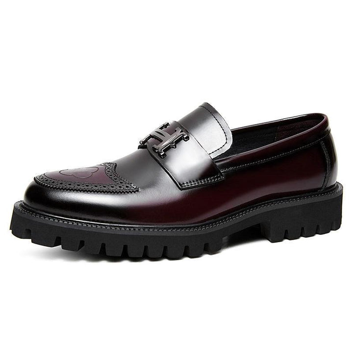 Harrison | Men's Chunky Platform Brogue Loafers