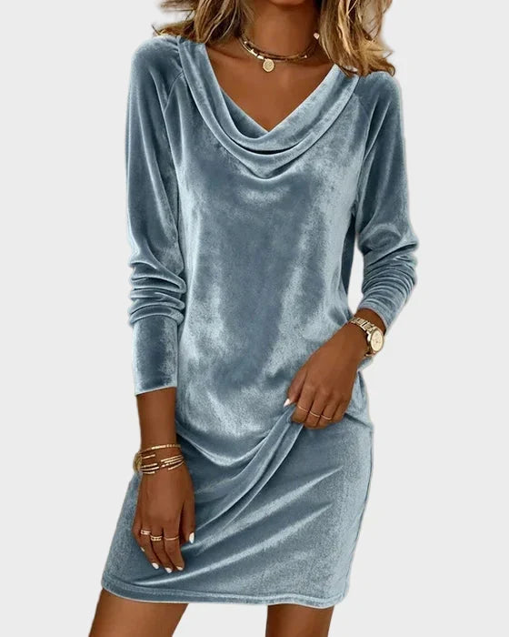 Frosina | Women's Velvet Mini Dress