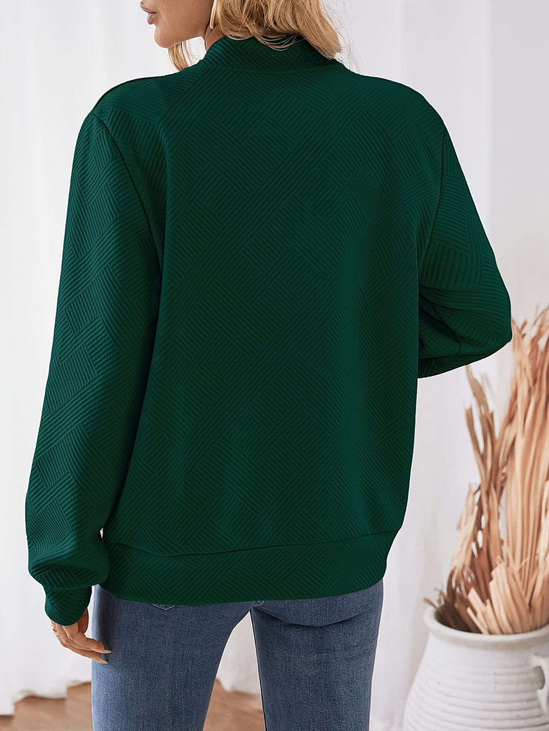 Amelia | Women's Drop Shoulder Zip Casual Jacket