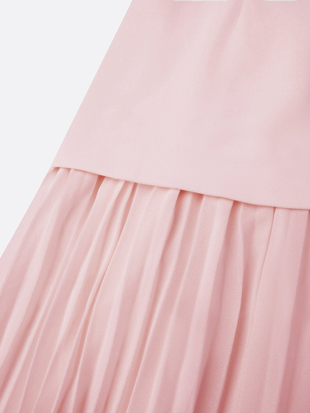 Micaela | Pleated Sleeveless Maxi Dress