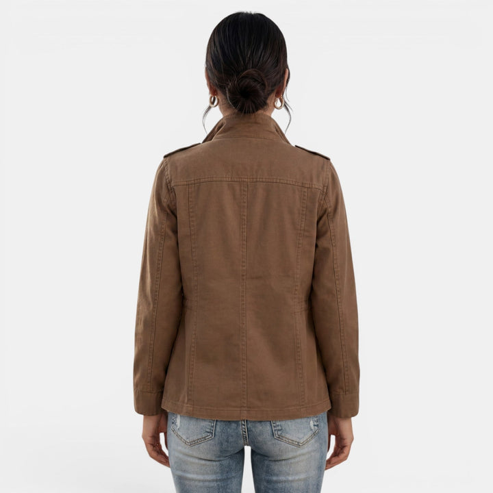 Sienna | Women’s Relaxed Utility Jacket with Four Pockets