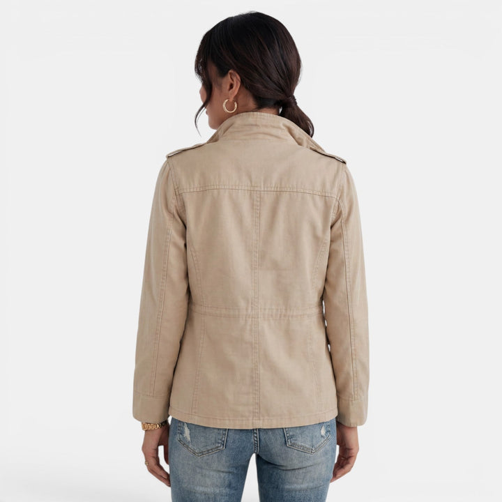 Sienna | Women’s Relaxed Utility Jacket with Four Pockets
