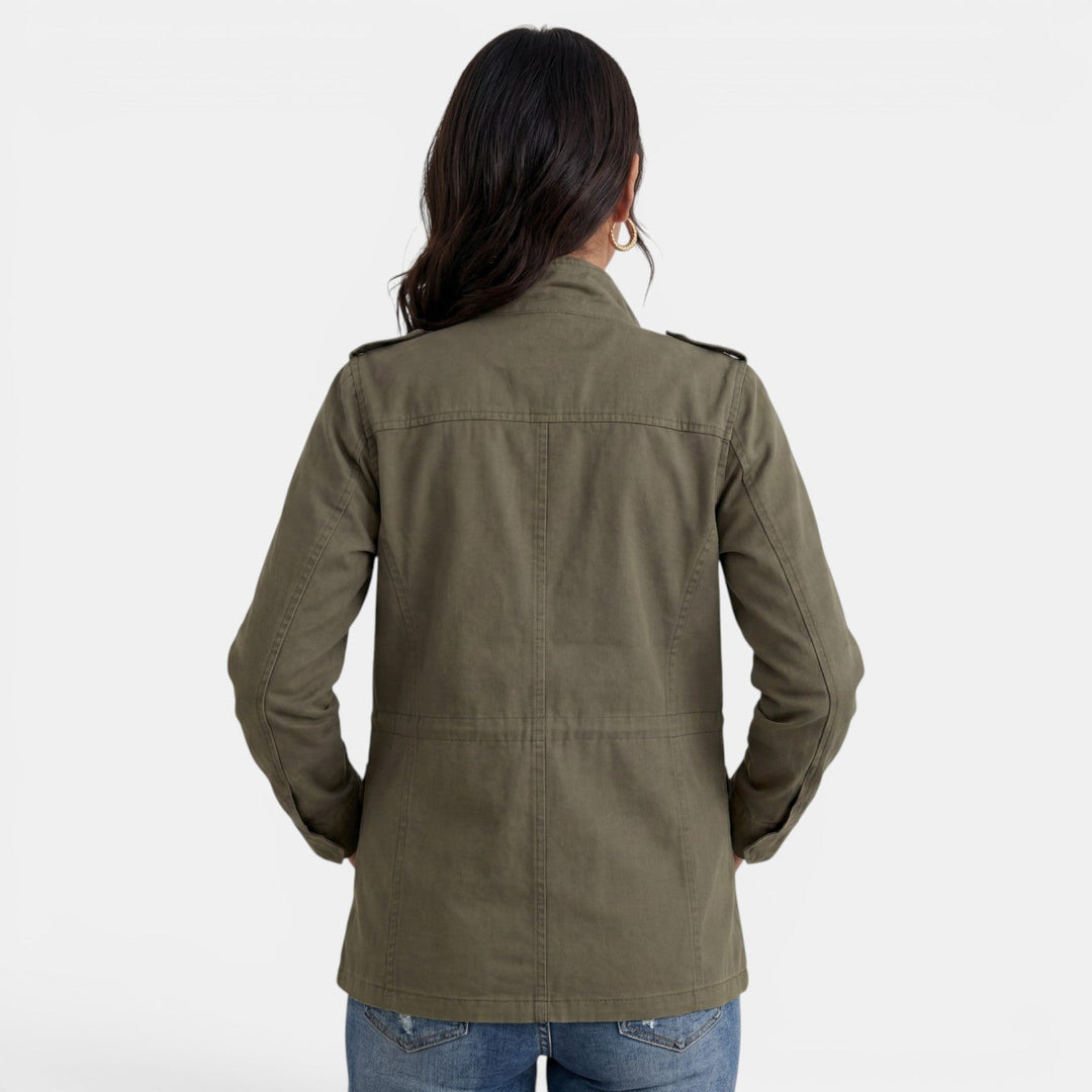 Sienna | Women’s Relaxed Utility Jacket with Four Pockets