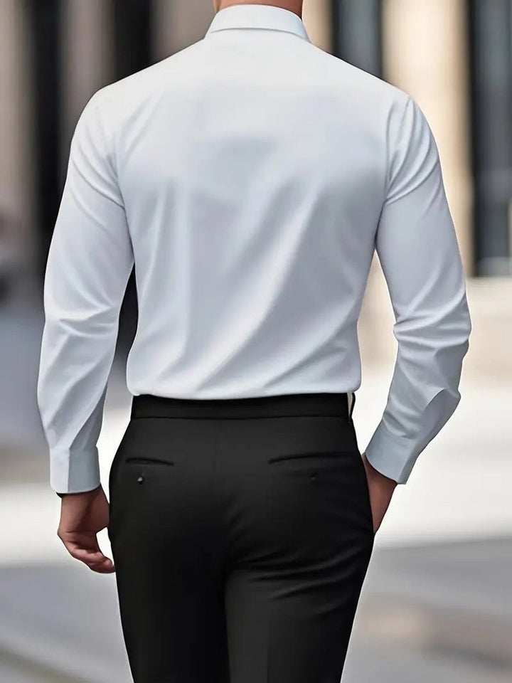 Edward | Men's Slim Fit Wrinkle-Resistant Business Shirt