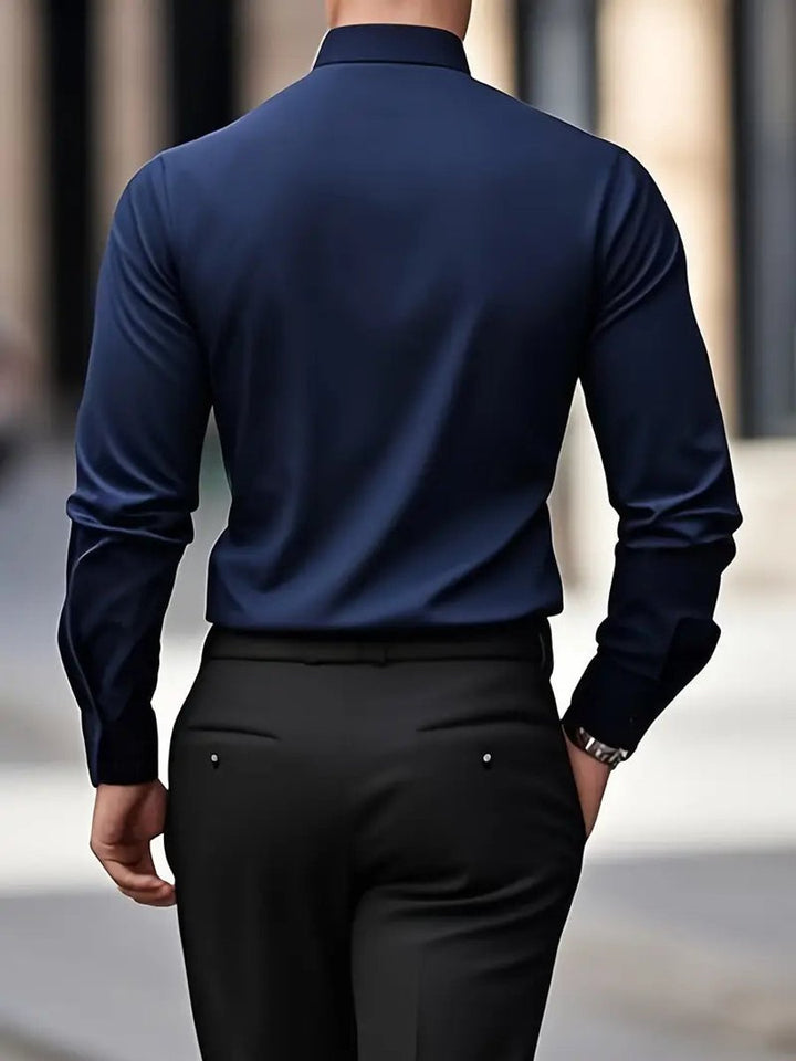 Edward | Men's Slim Fit Wrinkle-Resistant Business Shirt