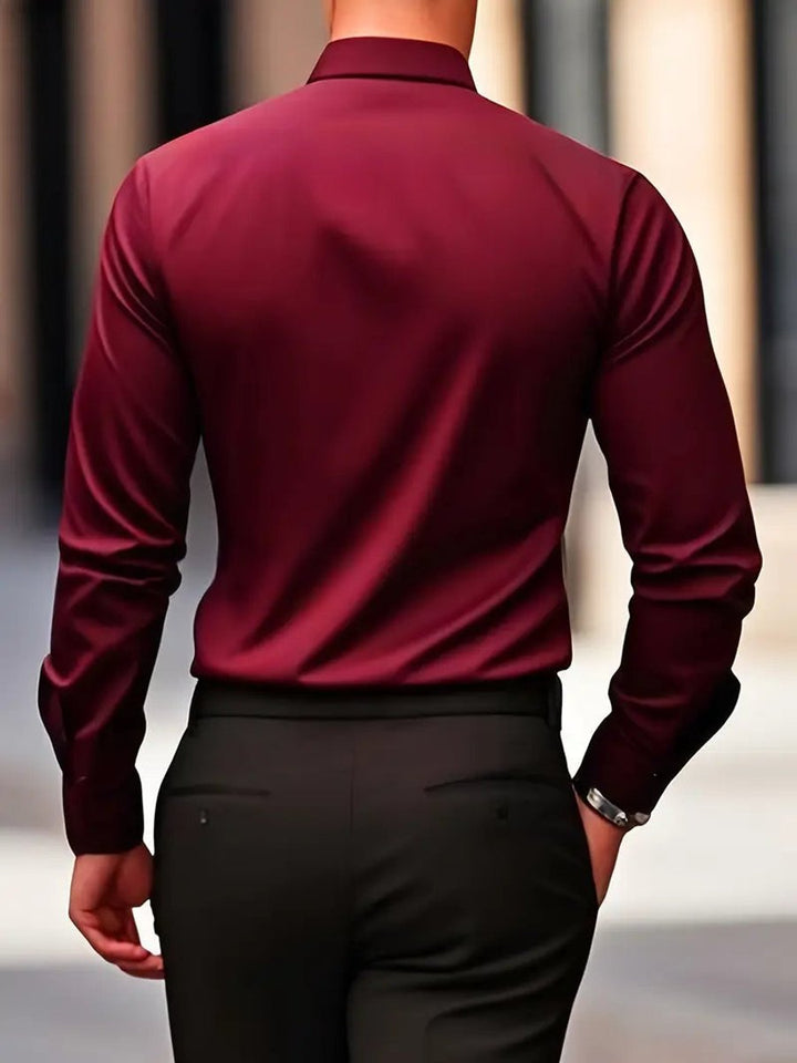 Edward | Men's Slim Fit Wrinkle-Resistant Business Shirt