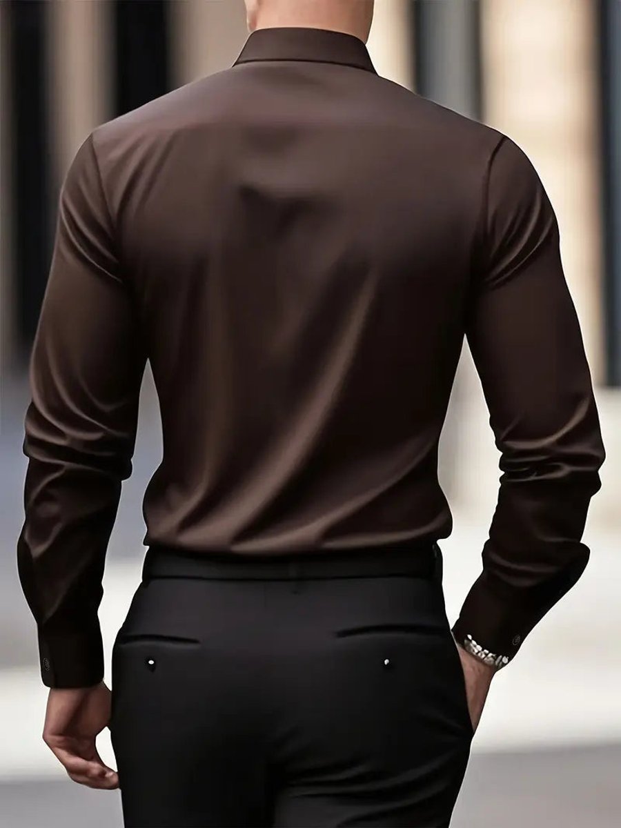 Edward | Men's Slim Fit Wrinkle-Resistant Business Shirt