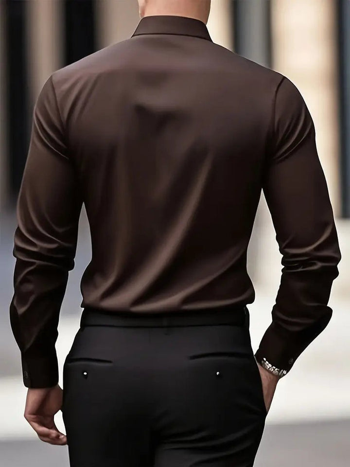 Edward | Men's Slim Fit Wrinkle-Resistant Business Shirt