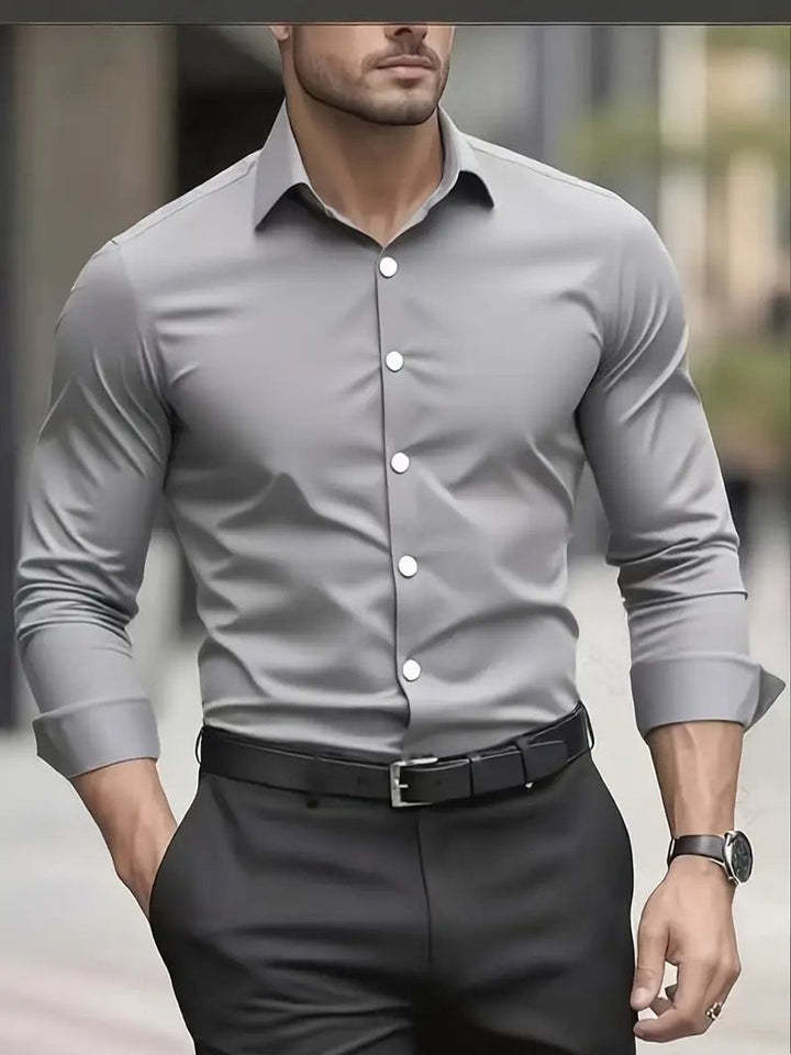 Edward | Men's Slim Fit Wrinkle-Resistant Business Shirt