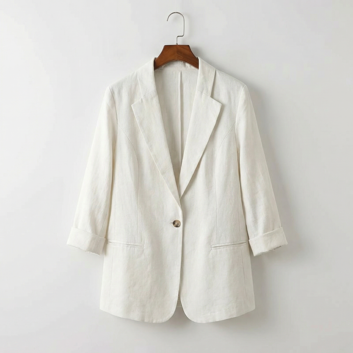 Camilla | Women’s Relaxed Linen Look Blazer