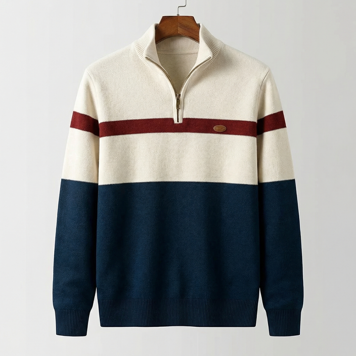 Nolan | Heritage Quarter-Zip Pullover