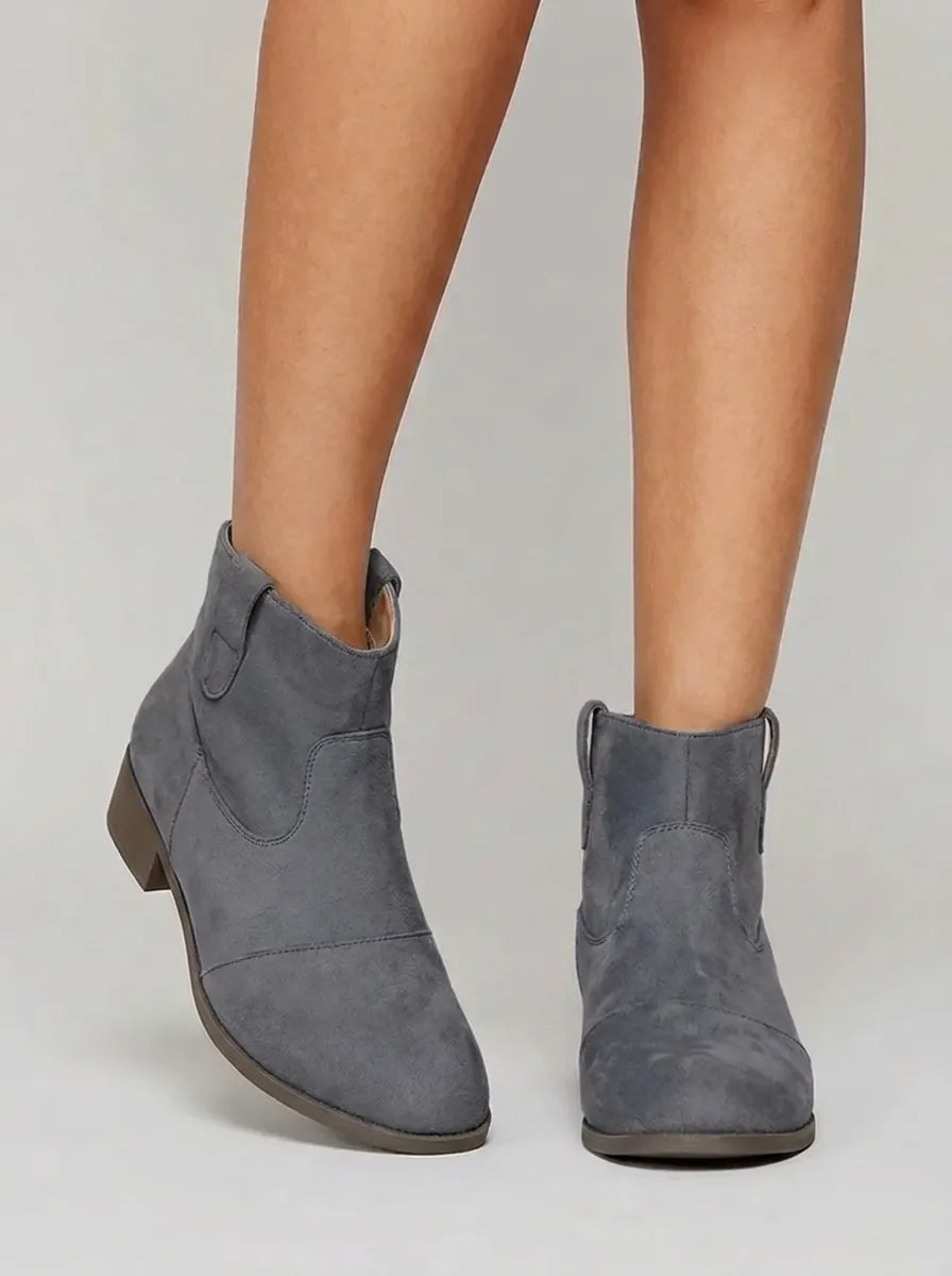 Minerva | Women's Western-Stitch Ankle Boots