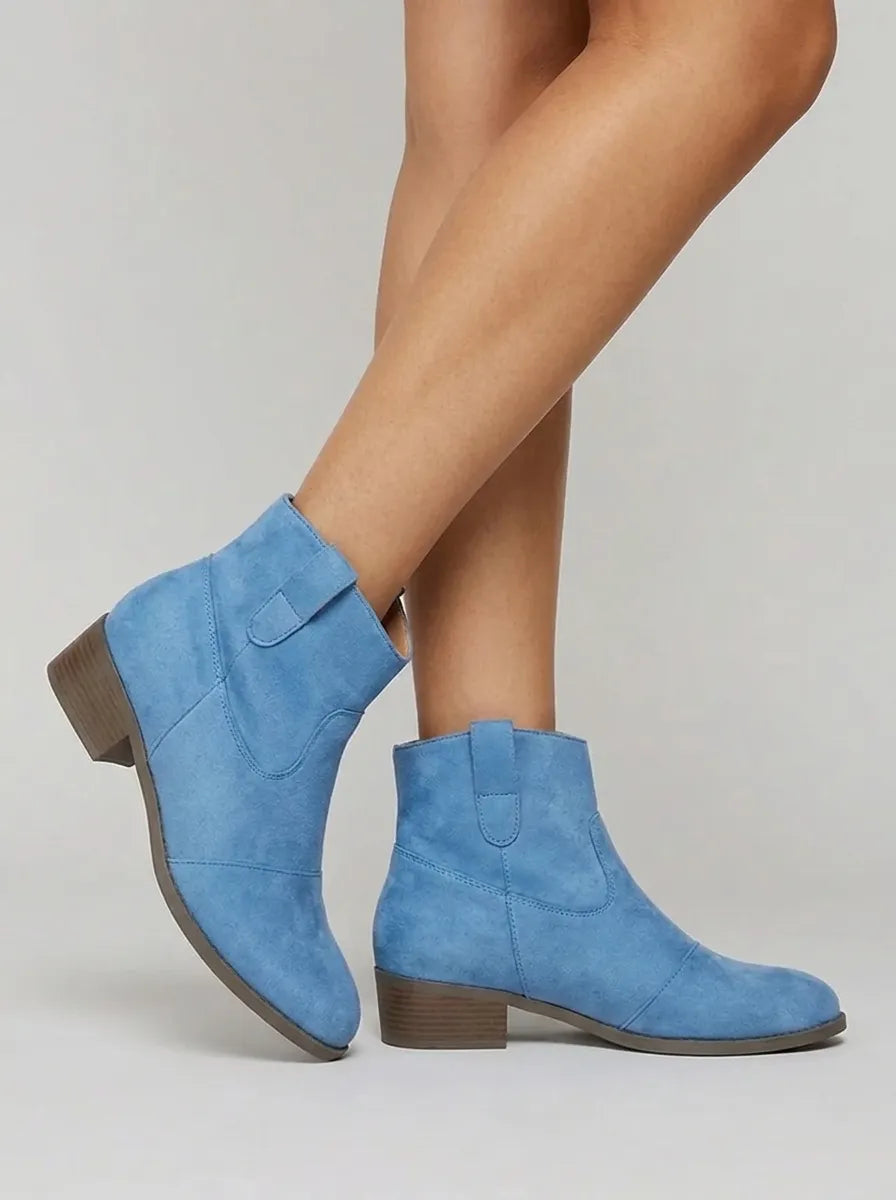 Minerva | Women's Western-Stitch Ankle Boots