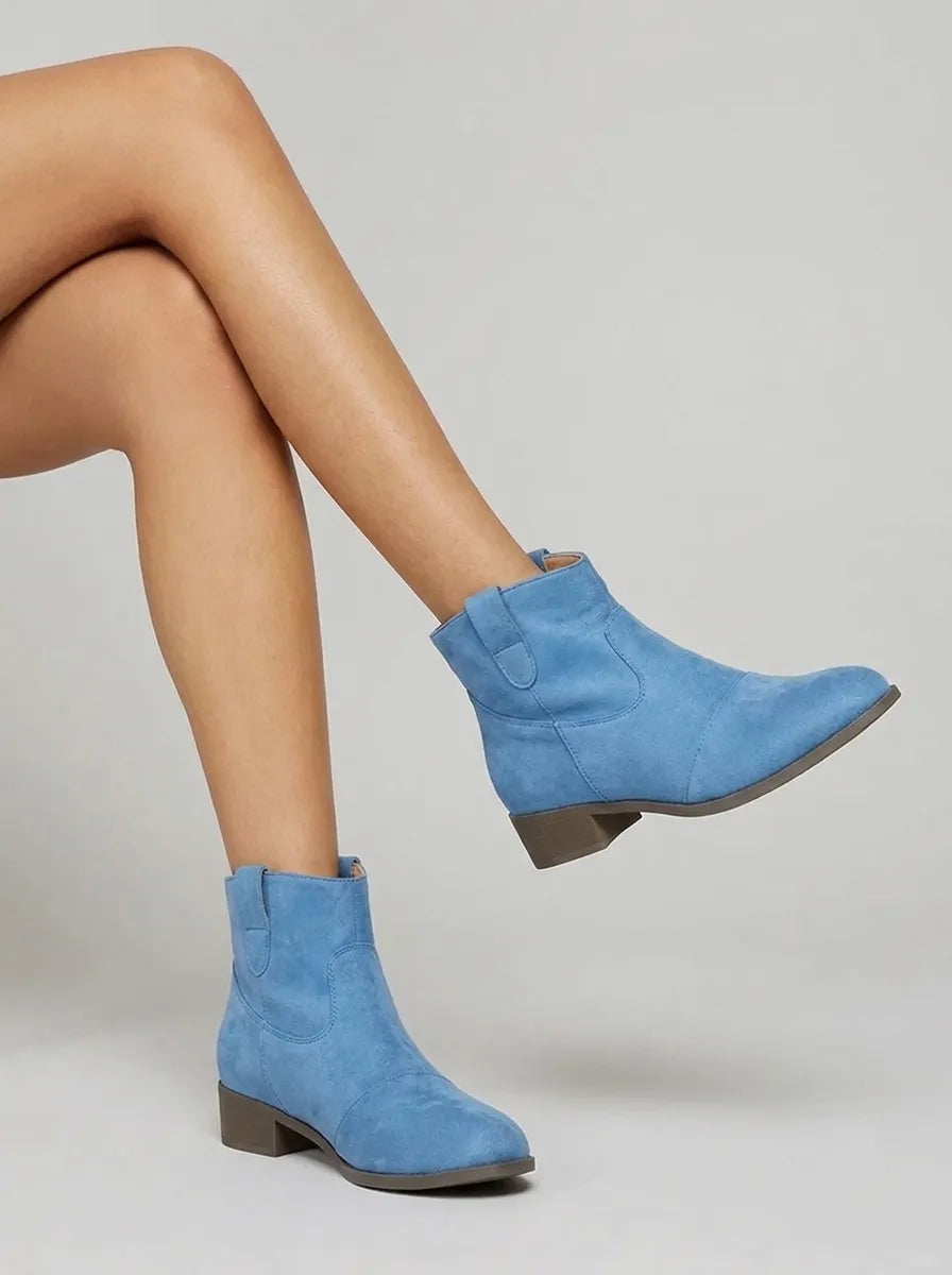 Minerva | Women's Western-Stitch Ankle Boots