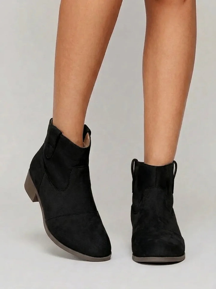 Minerva | Women's Western-Stitch Ankle Boots