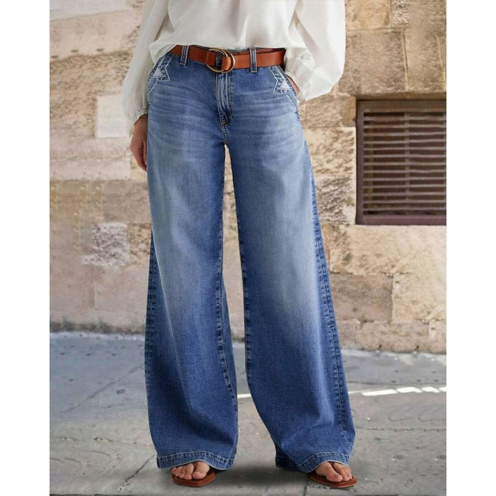 Elena | Women's Wide-Leg Jeans