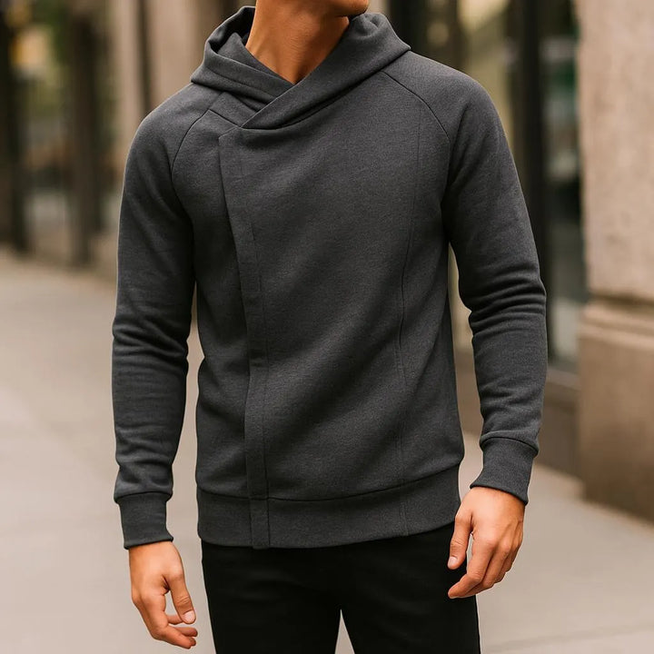 Alden | Crossover Zip Hoodie