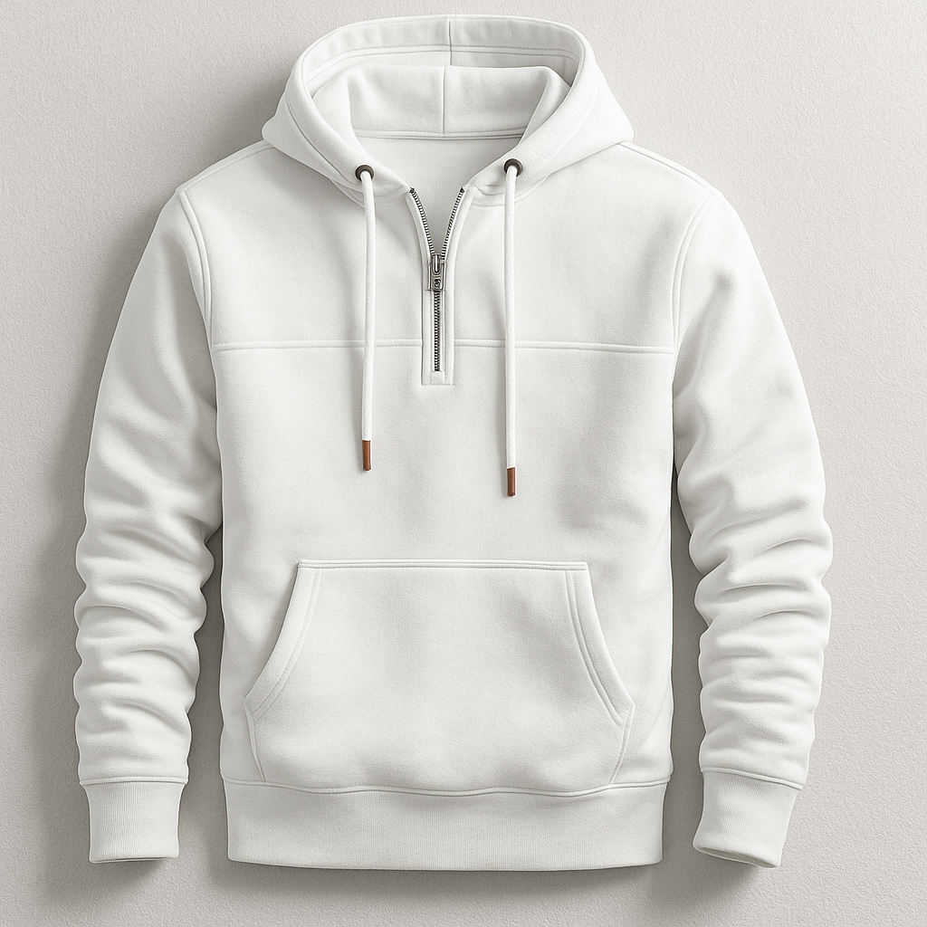 Dorian | Men’s Quarter-Zip Fleece-Lined Hoodie