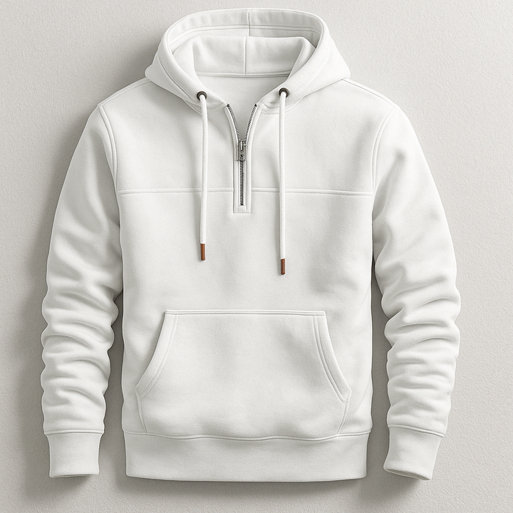 Dorian | Men’s Quarter-Zip Fleece-Lined Hoodie