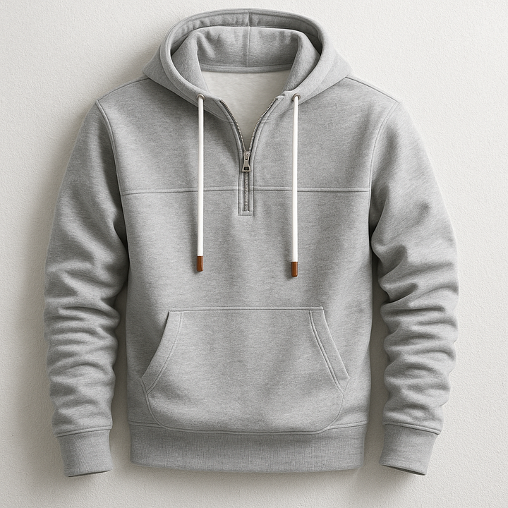 Dorian | Men’s Quarter-Zip Fleece-Lined Hoodie